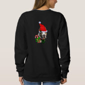 American Pit Bull Terrier Christmas Sweatshirt (Rückseite)