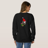 American Pit Bull Terrier Christmas Sweatshirt (Schwarz voll)
