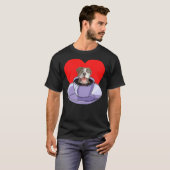 American Pit Bull Terrier Coffee T-Shirt (Vorne ganz)