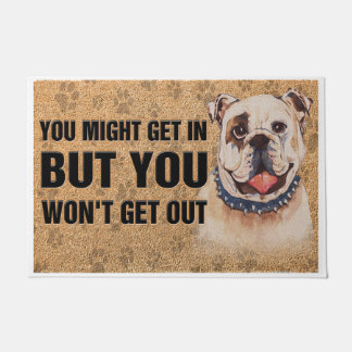American Pit Bull Terrier Doormat, Niedlicher Hund Fußmatte