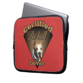 American Pit Bull Terrier Geschenke Laptopschutzhülle (Vorderseite Links)
