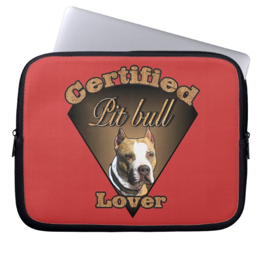 American Pit Bull Terrier Geschenke Laptopschutzhülle (Vorderseite)