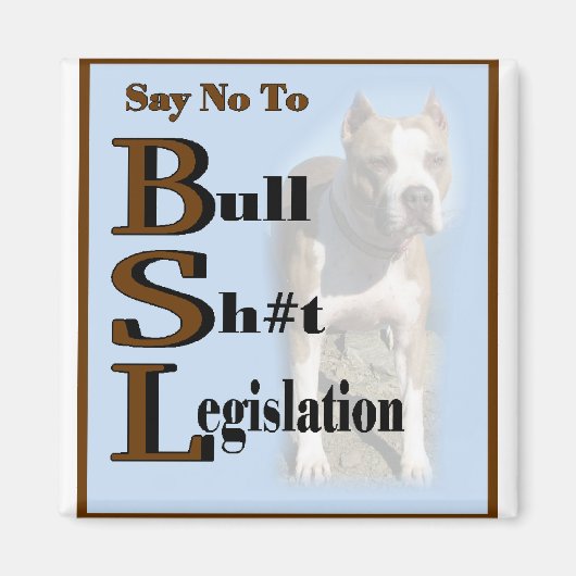 American Pit Bull Terrier Geschenke Magnet (Vorne)