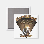 American Pit Bull Terrier Geschenke Magnet (Vorderseite/Rückseite)