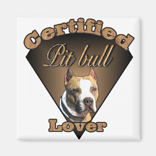 American Pit Bull Terrier Geschenke Magnet (Vorne)