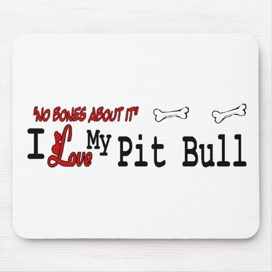 American Pit Bull Terrier Geschenke Mousepad (Vorne)