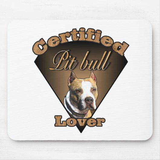 American Pit Bull Terrier Geschenke Mousepad (Vorne)