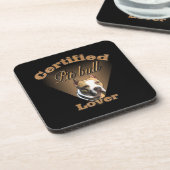American Pit Bull Terrier Geschenke Untersetzer (Linke Seite)