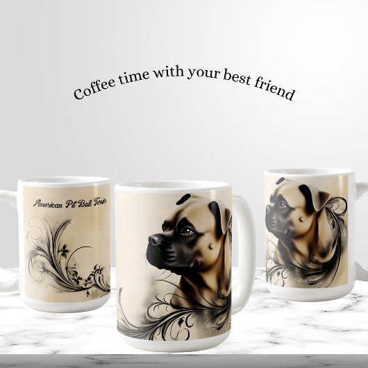 American Pit Bull Terrier Kaffeetasse