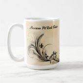 American Pit Bull Terrier Kaffeetasse (Links)