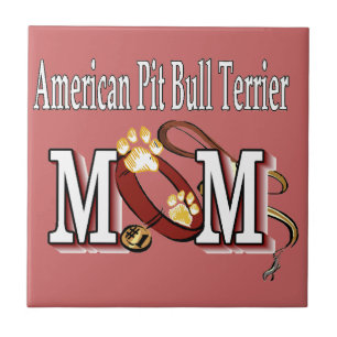 American Pit Bull Terrier MAMA Fliese