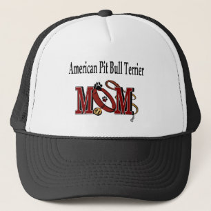 American Pit Bull Terrier Mama Hat Truckerkappe