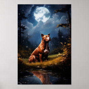 American Pit Bull Terrier Poster