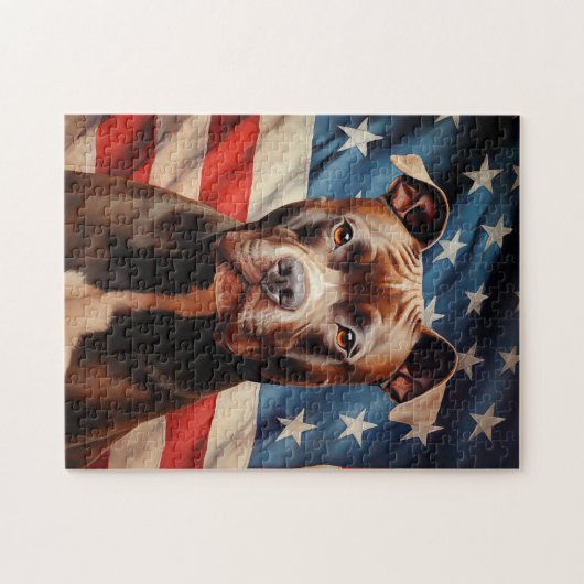American Pit Bull Terrier Puzzle (Horizontal)