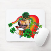 American Pit Bull Terrier St Patricks Mousepad (Mit Mouse)