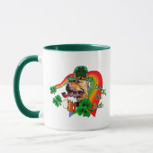 American Pit Bull Terrier St Patricks Tasse (Links)