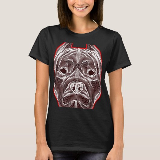 American Pit Bull Terrier T-Shirt (Vorderseite)