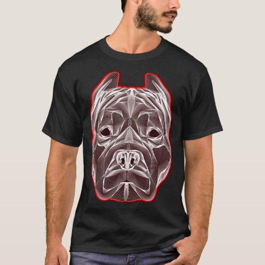 American Pit Bull Terrier T-Shirt (Vorderseite)