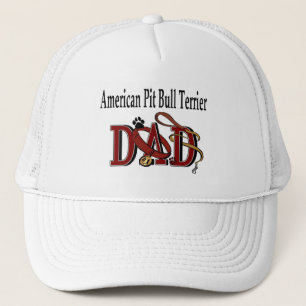 American Pit Bull Terrier Vater Hat Truckerkappe