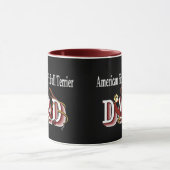 American Pit Bull Terrier Vater Tasse (Zentrum)