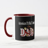 American Pit Bull Terrier Vater Tasse (Links)