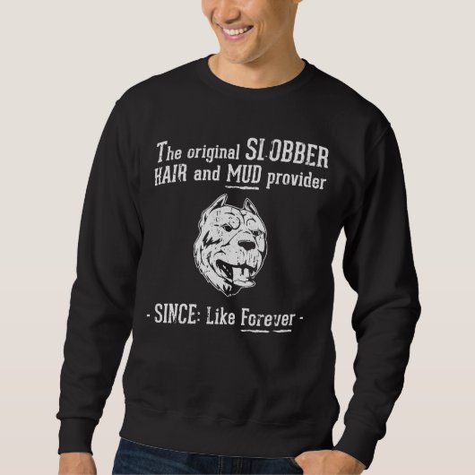 American Pitbull Terrier Dog Idea Sweatshirt (Vorderseite)