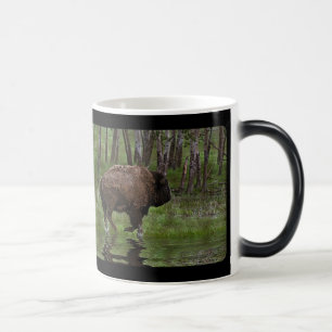 American Plains Buffalo Bison Artwork Kaffee Tasse