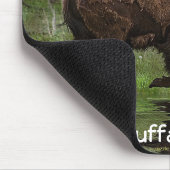 American Plains Buffalo Bison Artwork Mousepad (Ecke)