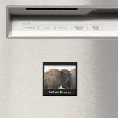 American Plains Buffalo Bison Magnet (In Situ (Geschirrspüler))