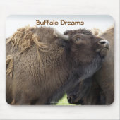 American Plains Buffalo Bison Mousepad (Vorne)