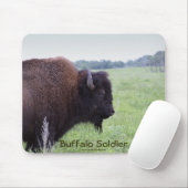 American Plains Buffalo Bison Mousepad (Mit Mouse)