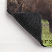 American Plains Buffalo Bison Mousepad (Ecke)