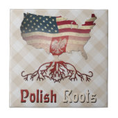 American Polish Roots Tile Fliese (Vorderseite)