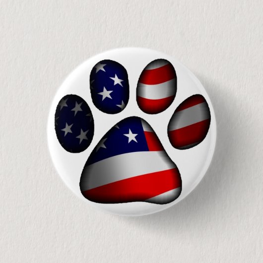 American Pooch Button (Vorderseite)