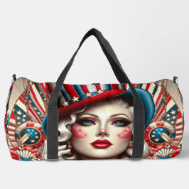 American Pop Art Designer Duffle Bag