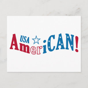 AmeriCAN! Postkarte, anpassen Postkarte