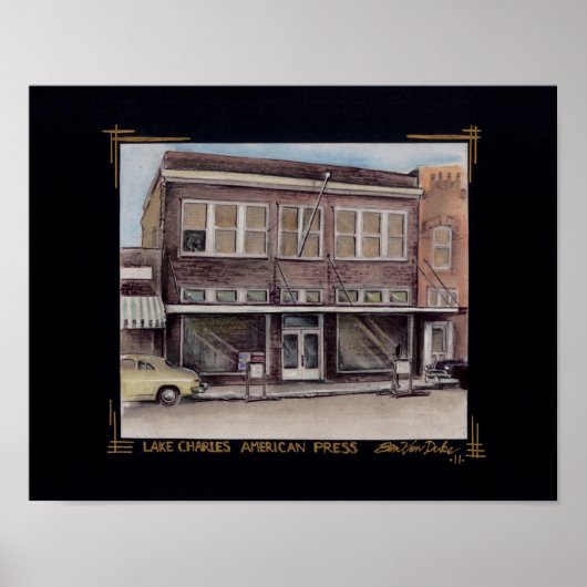 American Press Poster (Vorne)