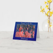 American Pride Card Karte (Gelbe Blume)