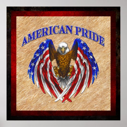 American Pride Eagle Poster (Vorne)