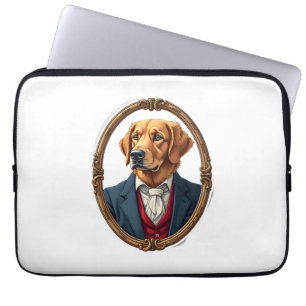 American Pride Golden Retriever Vintage-Shirt 4 Laptopschutzhülle