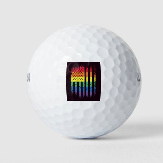 American Pride Grunge Golfball (Vorderseite)