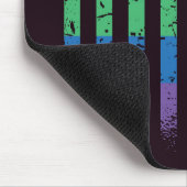 American Pride Grunge Mousepad (Ecke)