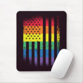 American Pride Grunge Mousepad (Mit Mouse)