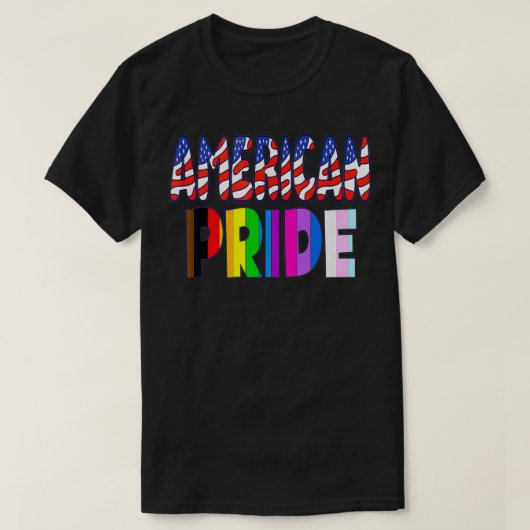 American Pride LGBTQ+ America Pride Monat 4. Juli T-Shirt (Design vorne)