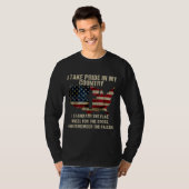 American Pride Patriotic American Flag T-Shirt (Vorne ganz)