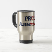 American Pride Patriotic Travel Mug Reisebecher (Vorderseite Links)