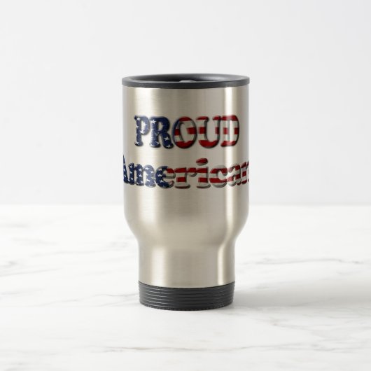 American Pride Patriotic Travel Mug Reisebecher (Mittel)