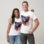 American Pride - USA Flag & Eagle T - Shirt 🇺 🇸 (Unisex)