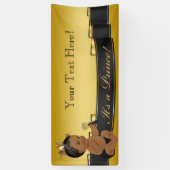 American Prince Baby Dusche Banner (Vertikal)