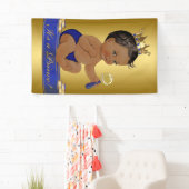 American Prince Boy Baby Dusche Banner (Insitu)